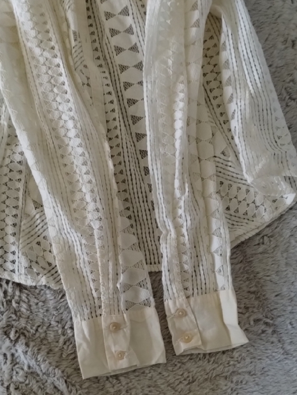 Crochet Button-Front Anthropologie Top - Picture 15 of 15